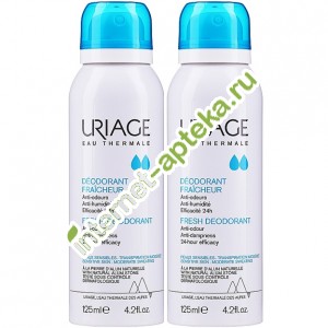   (-     125  2 ) Uriage Deodorant Fraicheur (09068)