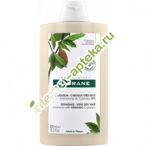 Клоран Шампунь для волос С органическим маслом КУПУАСУ 400 мл Klorane (240186)