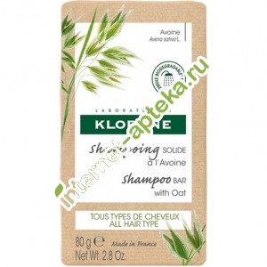 Клоран Шампунь для волос Брусковый с молочком ОВСА 80 г. Klorane Shampoo(С122212)