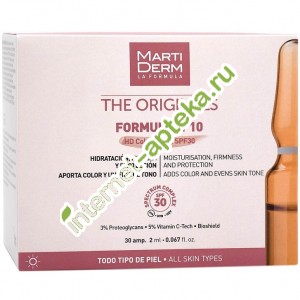 MartiDerm       10 HD Color Touch SPF30 10   2   The Originals  10 HD Color Touch