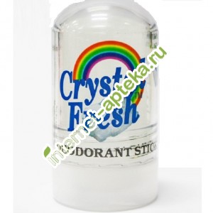   -     60  Crystal Fresh Deodorant stick Pure Alum