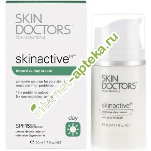 Скин Докторс Крем для лица дневной интенсивный СКИНАКТИВ 50 мл (Skin Doctors Skinactive14 Intensive Day Cream) (2282)