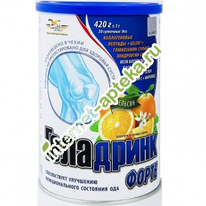 Геладринк Форте Порошок со вкусом Апельсина 420 грамм (Geladrink)