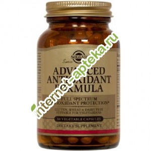 Солгар Антиоксидантная формула 870 мг 30 капсул Solgar Advanced Antioxidant Formula