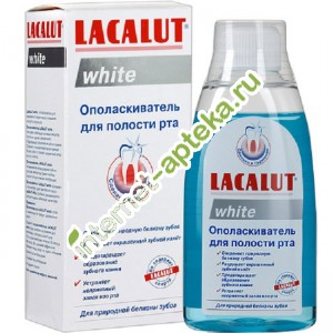 Lacalut Ополаскиватель полости рта Bайт White 300 мл (Лакалют)